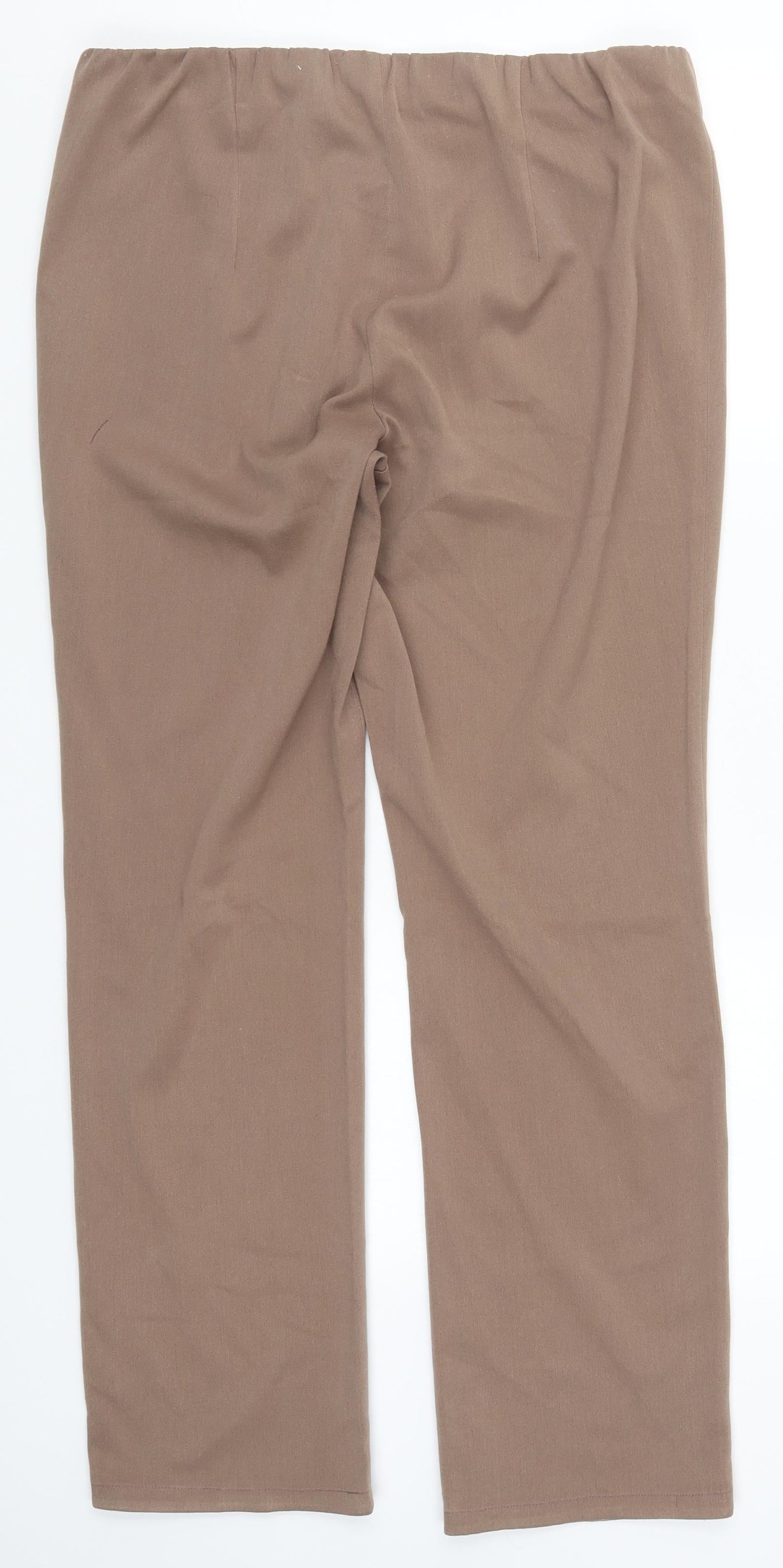 Preworn Womens Brown   Trousers  Size 34 in L29 in