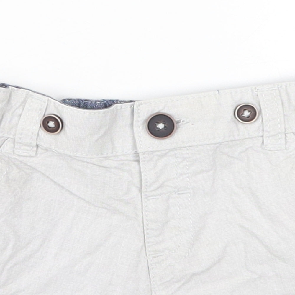 F&F Boys Grey   Cropped Trousers Size 6-9 Months