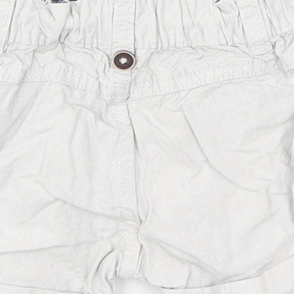 F&F Boys Grey   Cropped Trousers Size 6-9 Months
