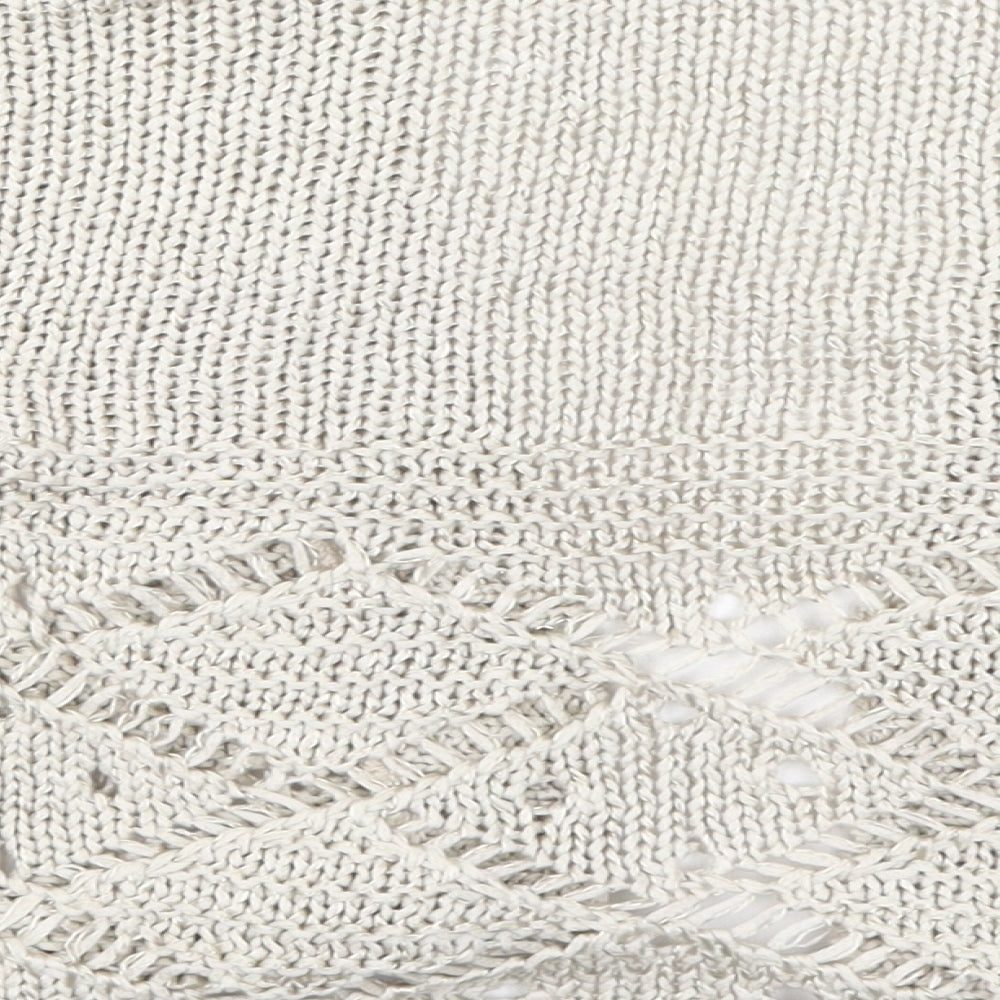 Per Una Womens Beige  Knit Cardigan Jumper Size M