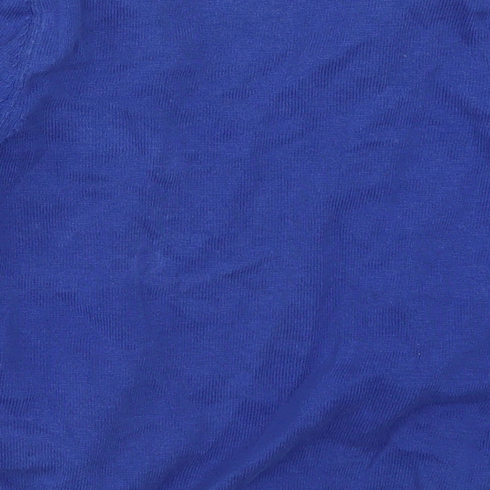 TU Girls Blue  Knit Cardigan Jumper Size 6 Years