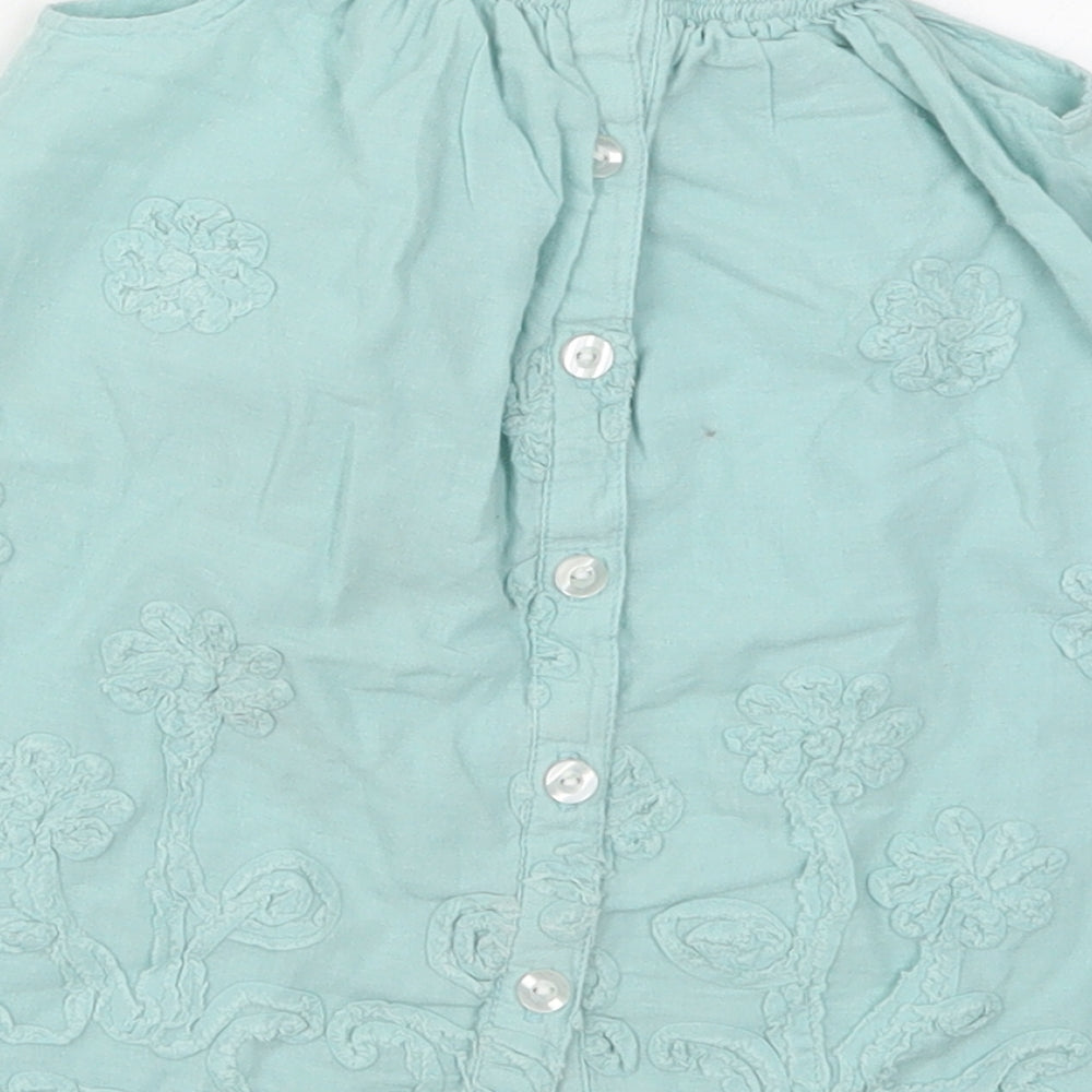 NEXT Girls Blue   Tank Dress  Size 6-9 Months