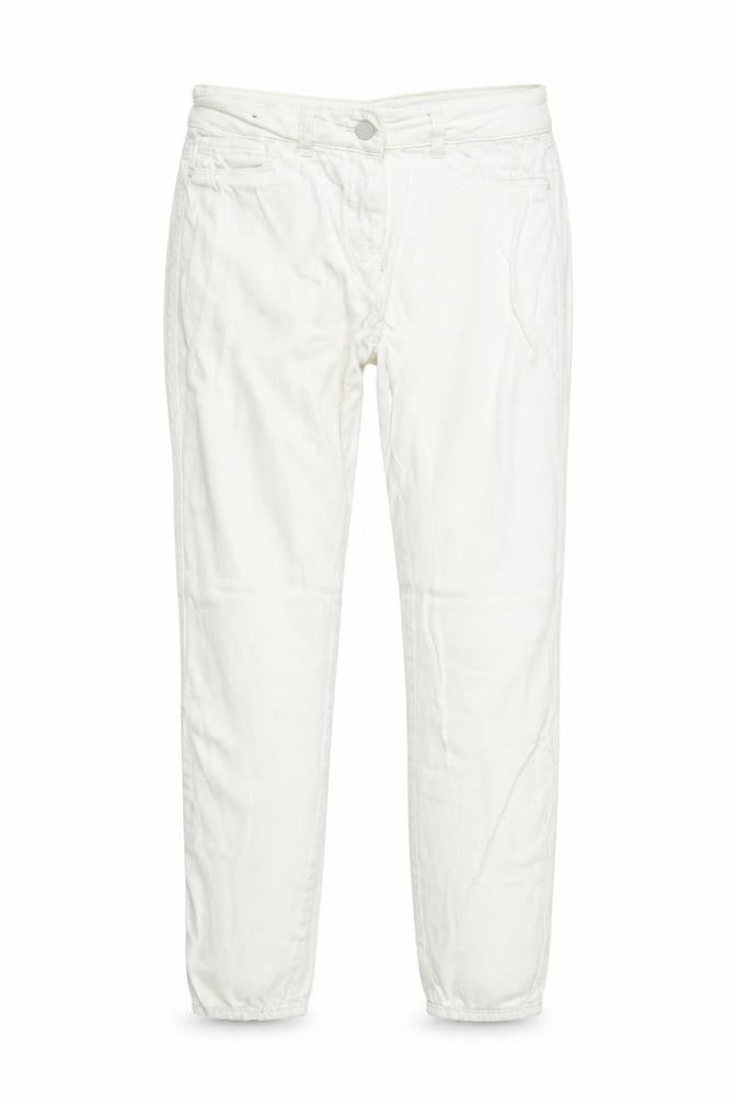 NEXT Womens White  Denim Skinny Jeans Size 12 L29 in