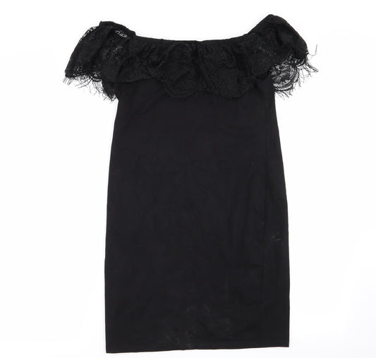 Miss Selfridge Womens Black   Pencil Dress  Size 12