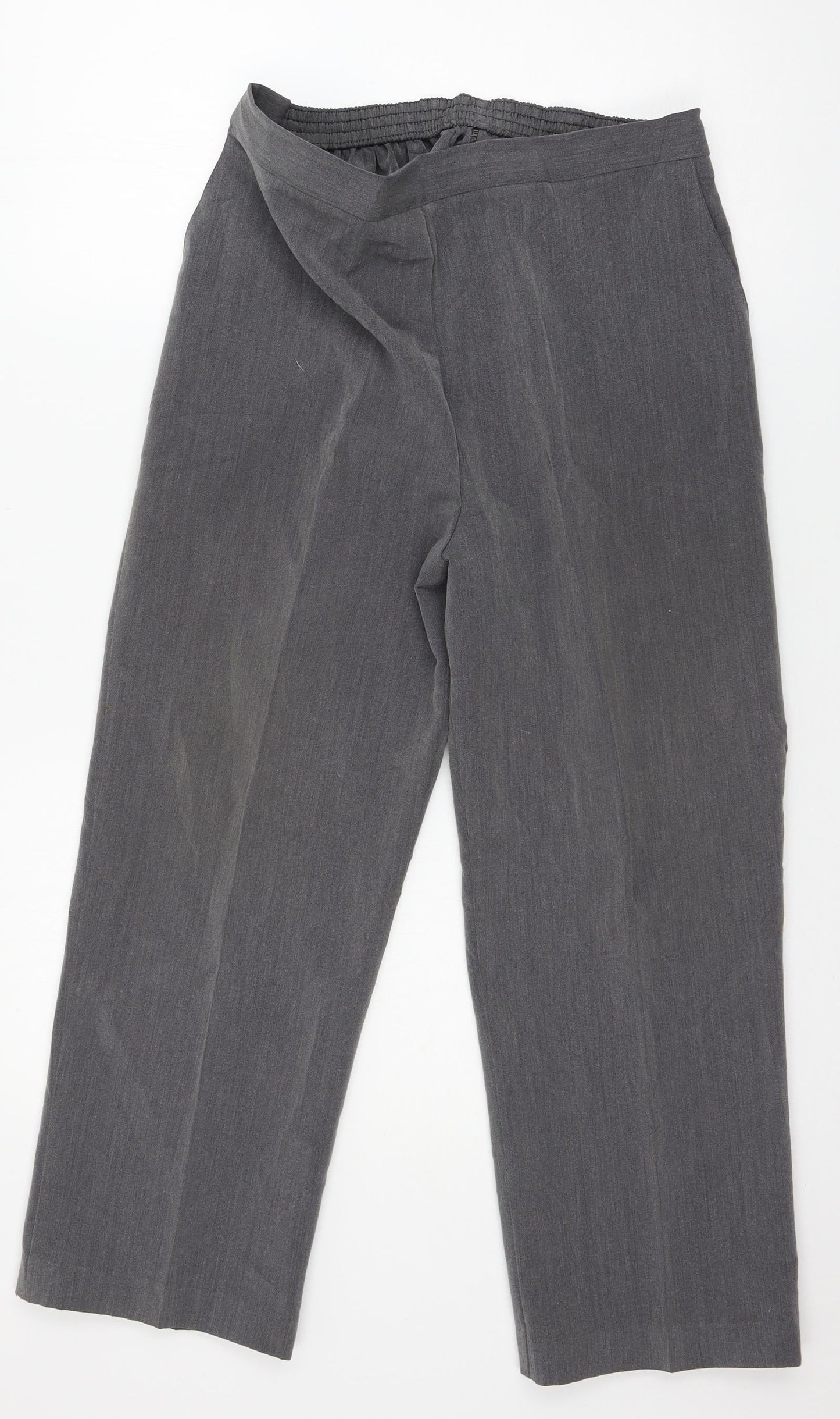 Preworn Womens Grey   Trousers  Size 16 L24 in