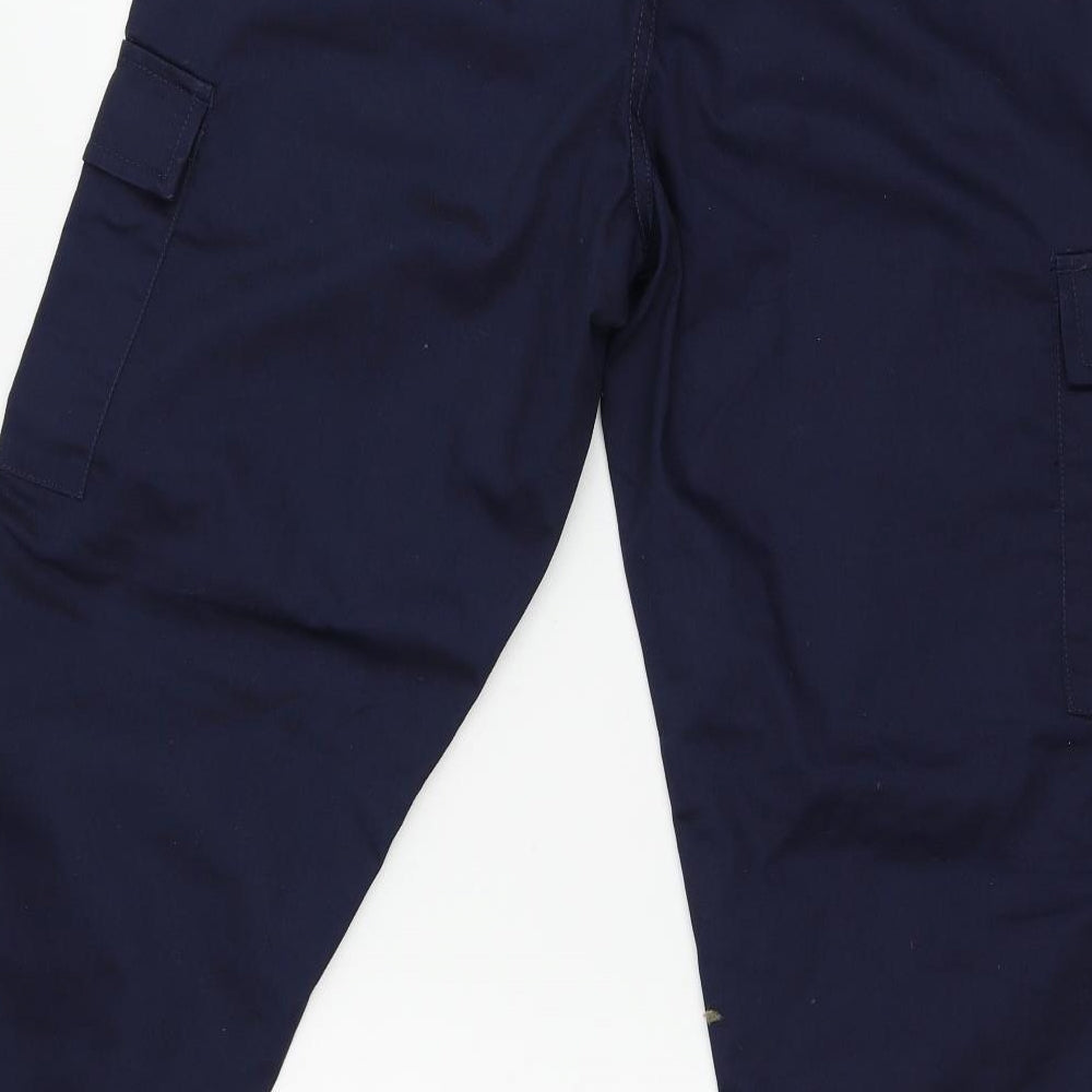 Uneek Womens Blue  Jersey Trousers  Size 12 L29 in