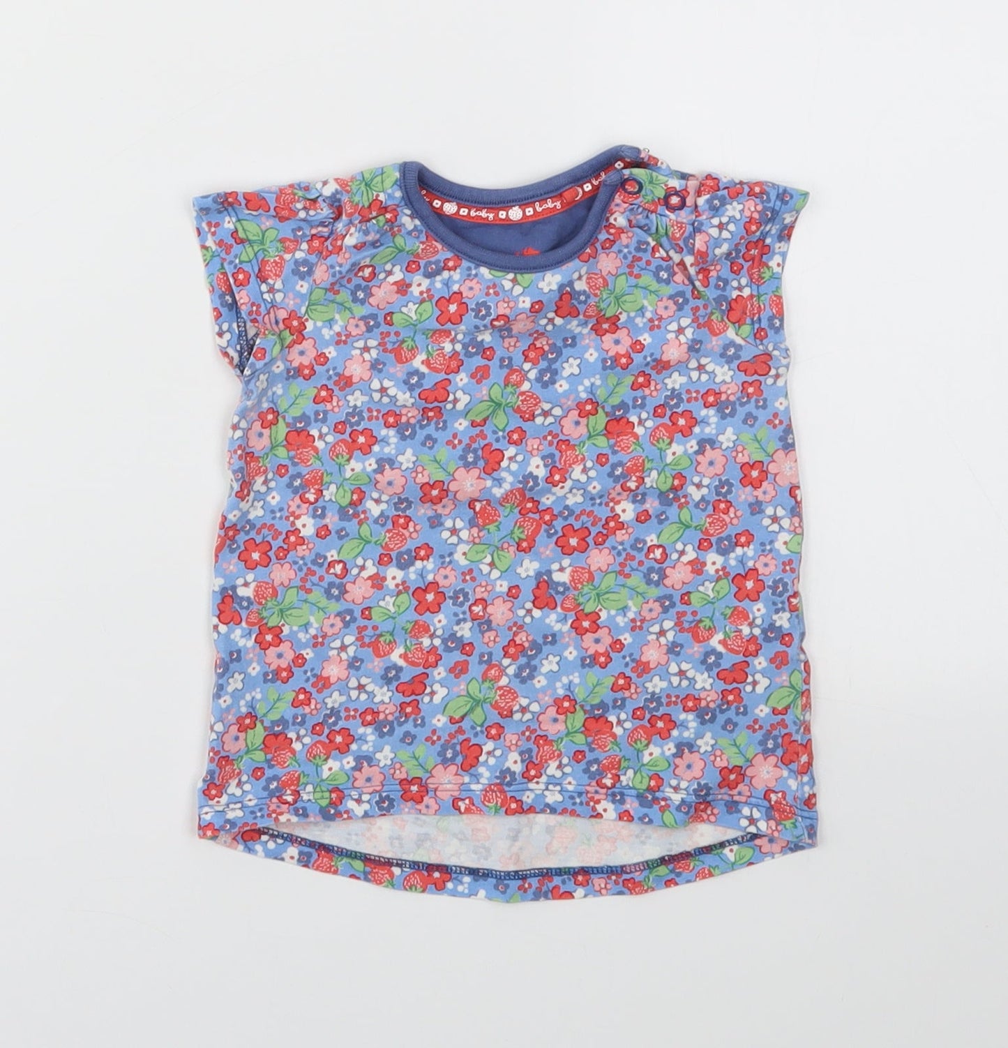 TU Girls Multicoloured Floral  Basic T-Shirt Size 6-9 Months