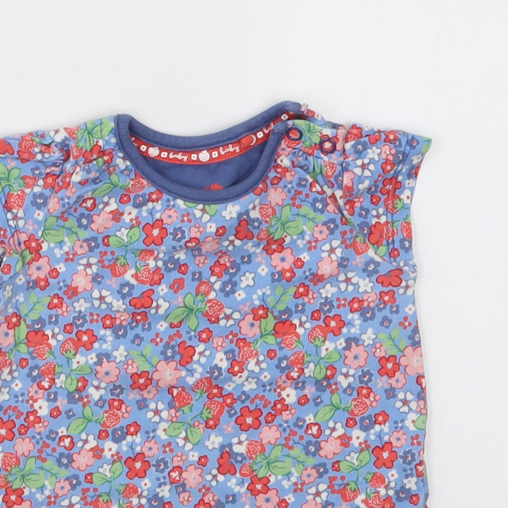 TU Girls Multicoloured Floral  Basic T-Shirt Size 6-9 Months