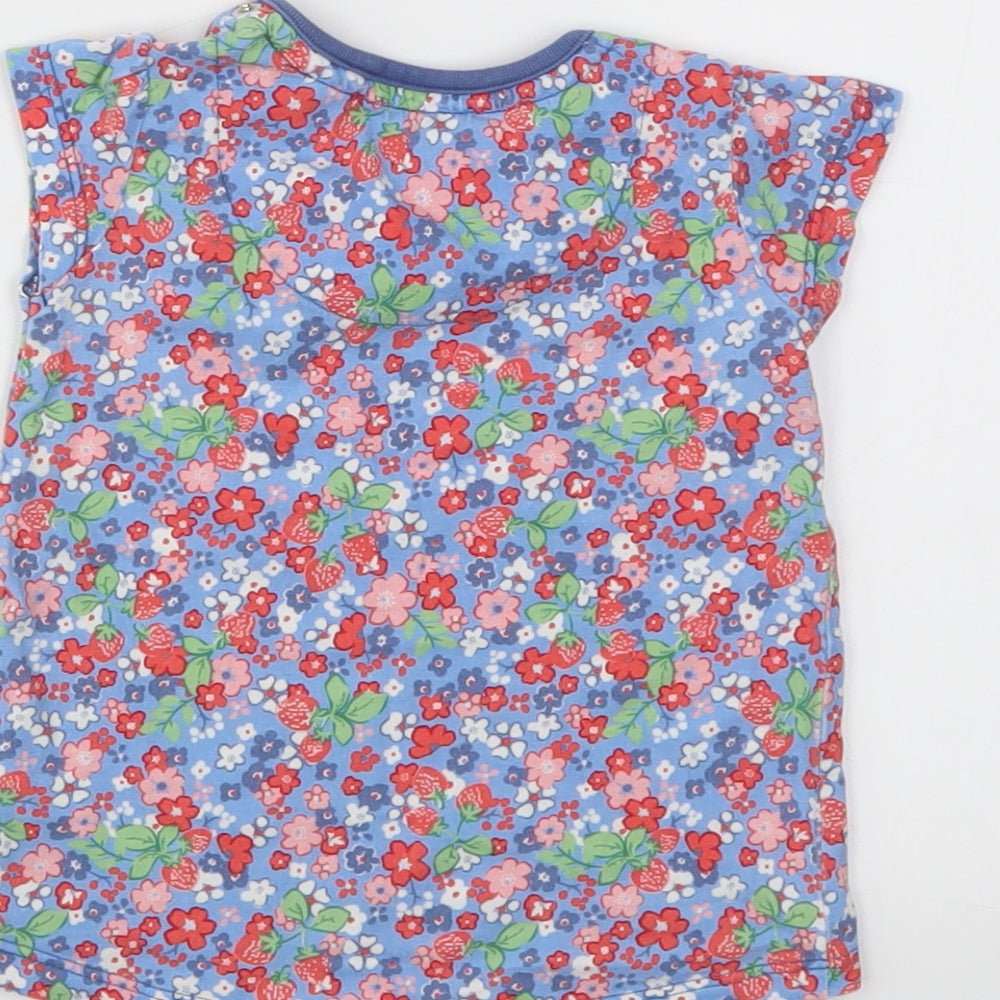 TU Girls Multicoloured Floral  Basic T-Shirt Size 6-9 Months