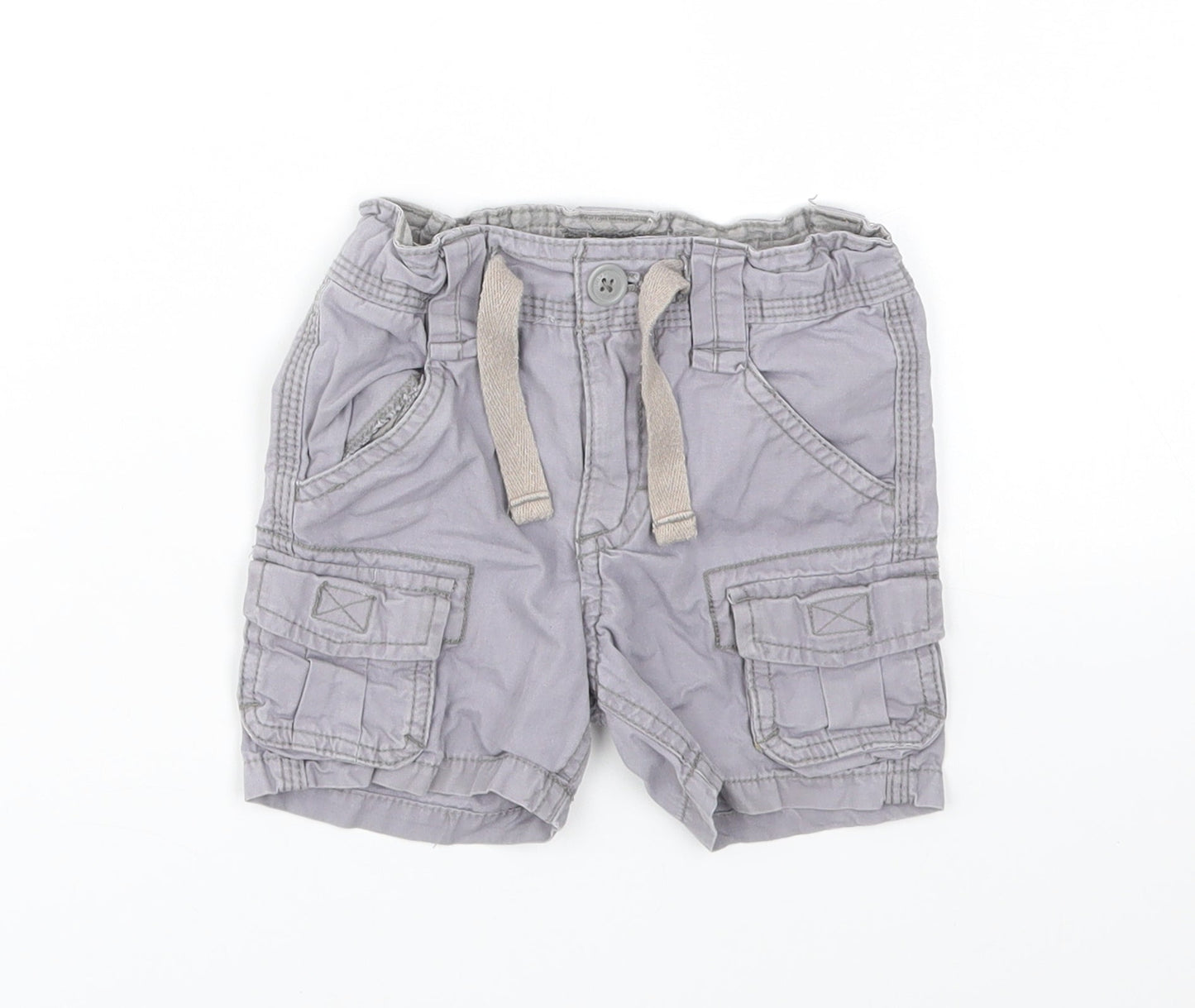 LOGG Boys Grey   Capri Trousers Size 3-6 Months