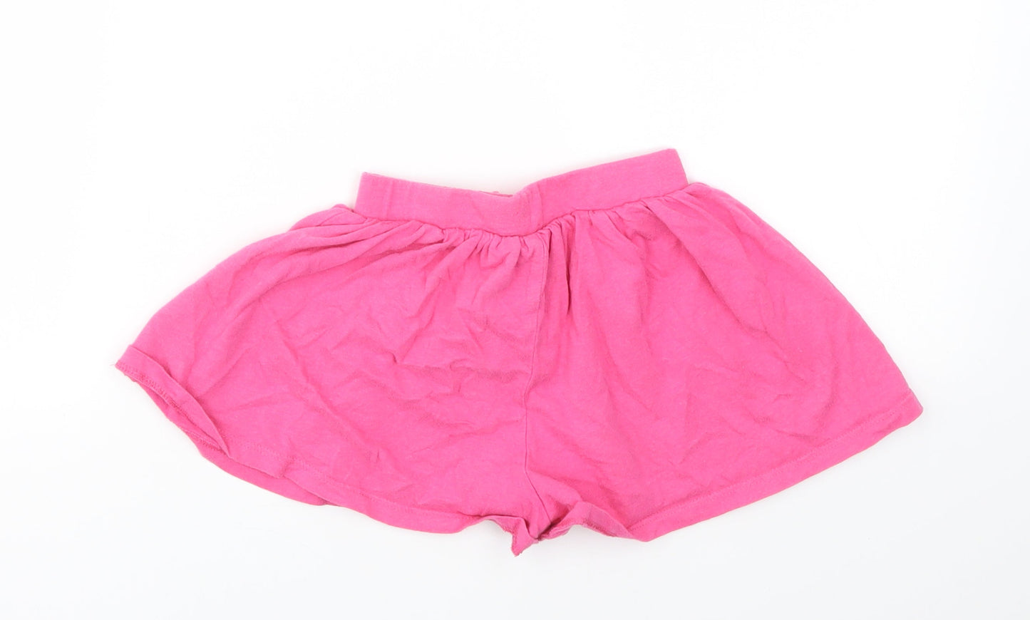 Matalan Girls Pink   Cut-Off Shorts Size 4 Years