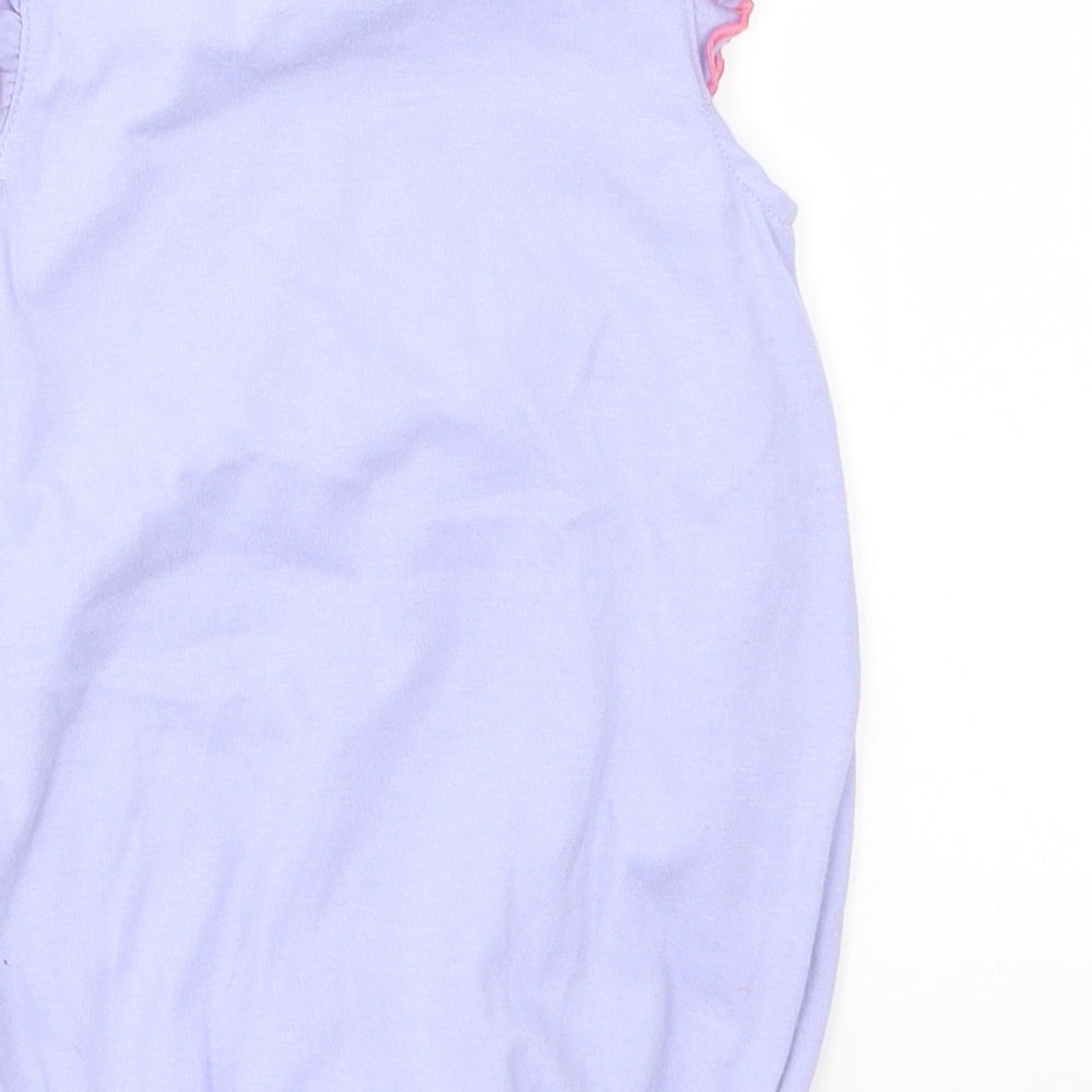 Majestic Girls Purple   Babygrow One-Piece Size 18 Months