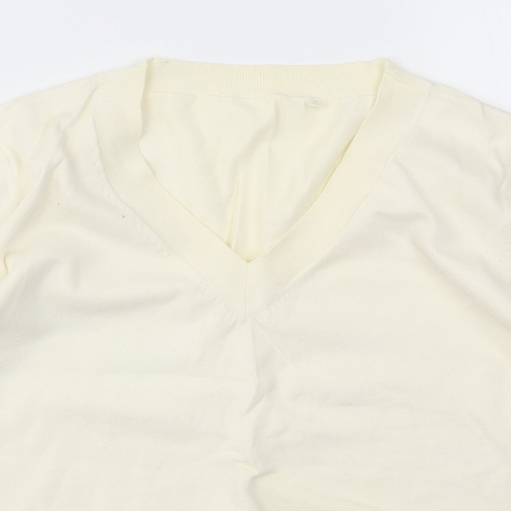 Preworn Womens Ivory   Pullover Jumper Size M