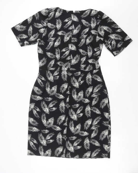 Trollied dolly Womens Black   Shift  Size L  - feather print