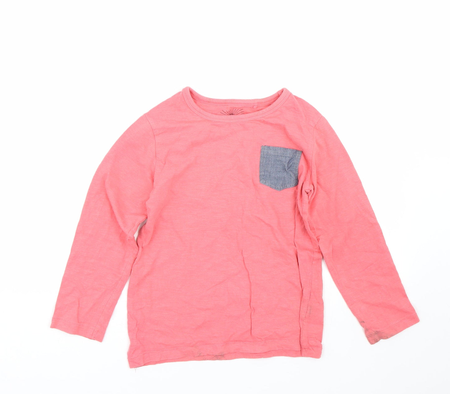 NEXT Girls Red   Basic T-Shirt Size 5-6 Years