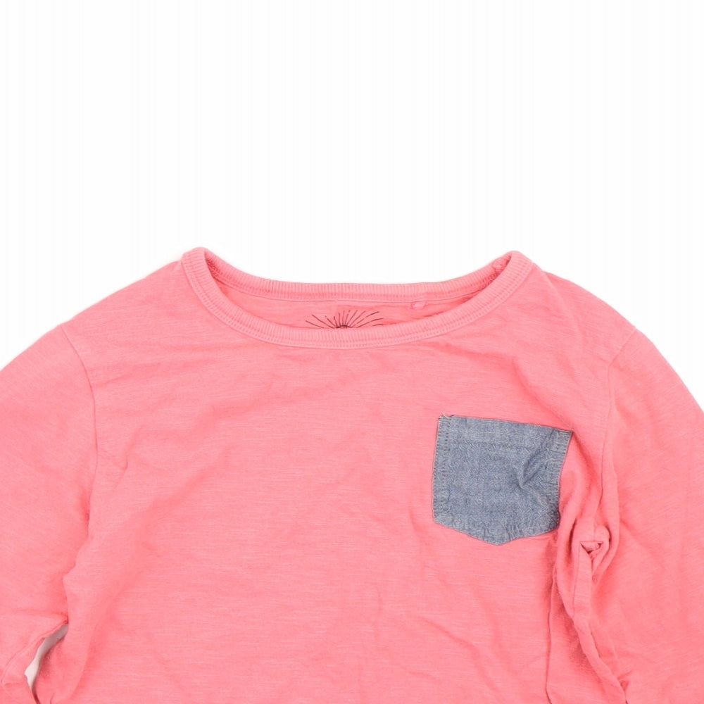 NEXT Girls Red   Basic T-Shirt Size 5-6 Years