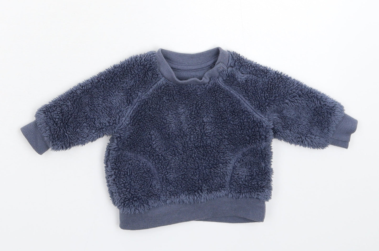 Nutmeg Boys Blue   Pullover Jumper Size 0-3 Months