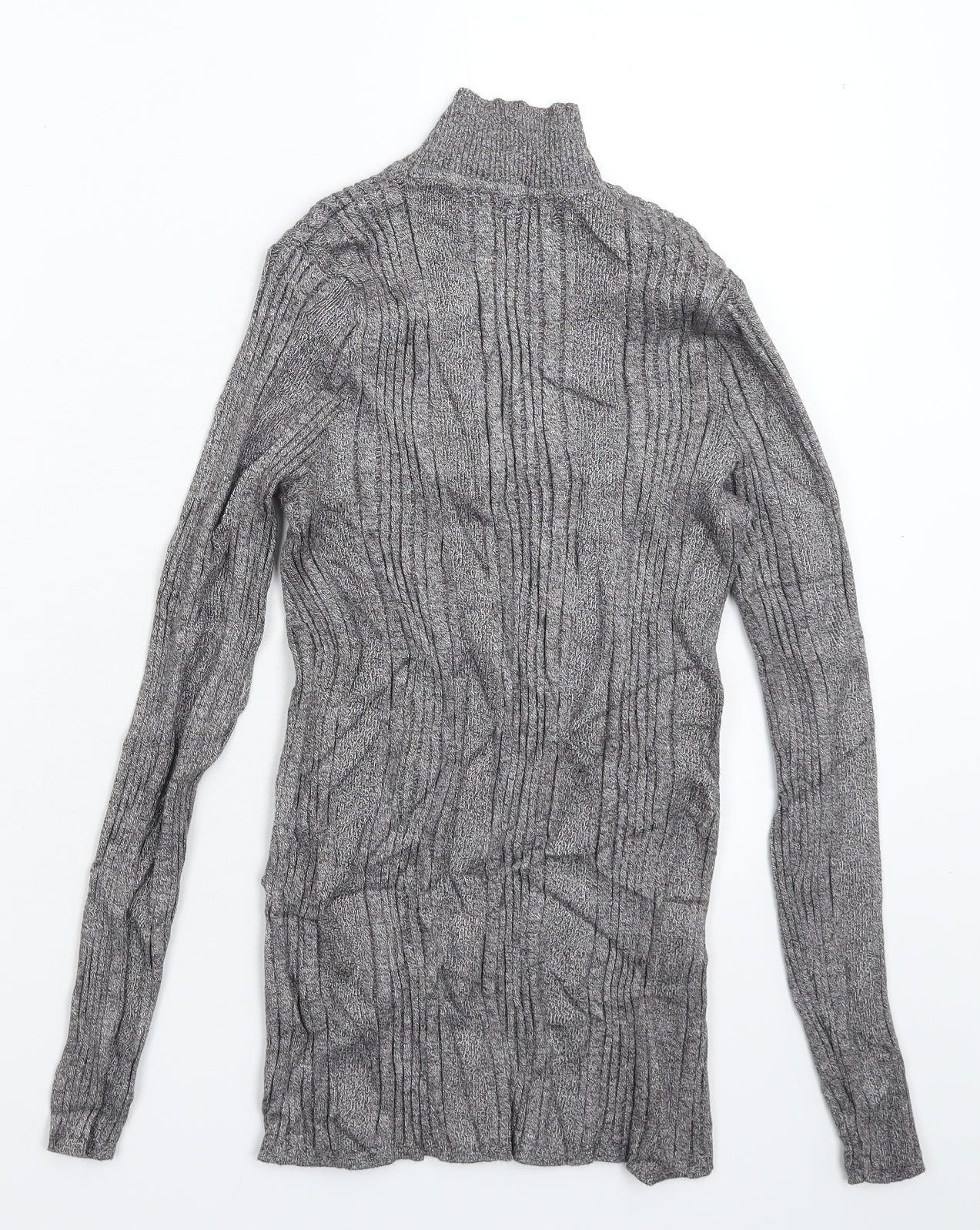 Marks and Spencer Womens Grey  Knit Pullover Jumper Size 12