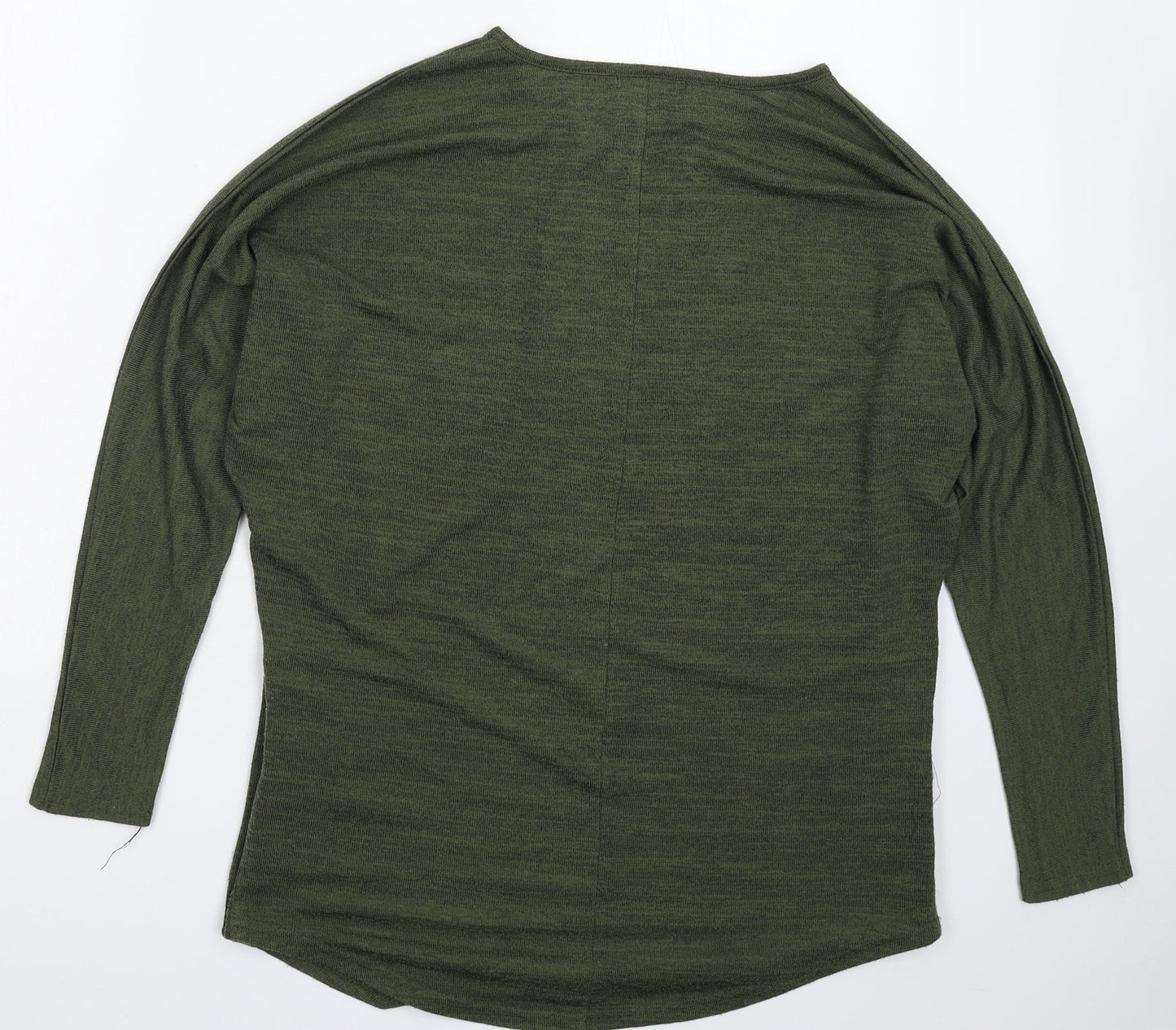 New Look Womens Green  Knit Pullover Jumper Size S