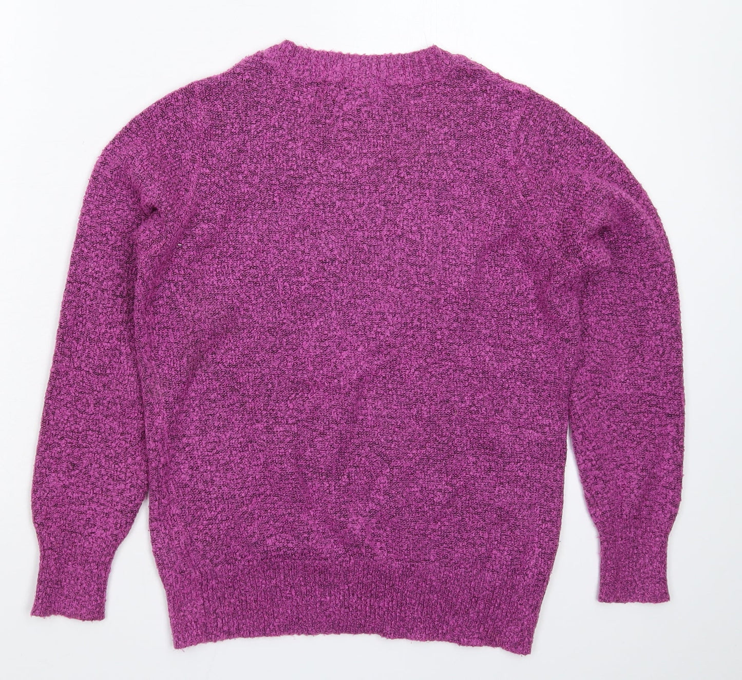 BM Womens Pink  Knit Pullover Jumper Size M
