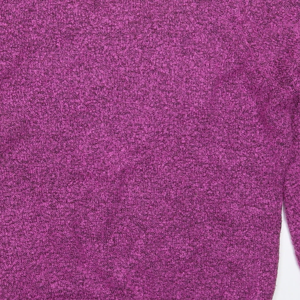 BM Womens Pink  Knit Pullover Jumper Size M