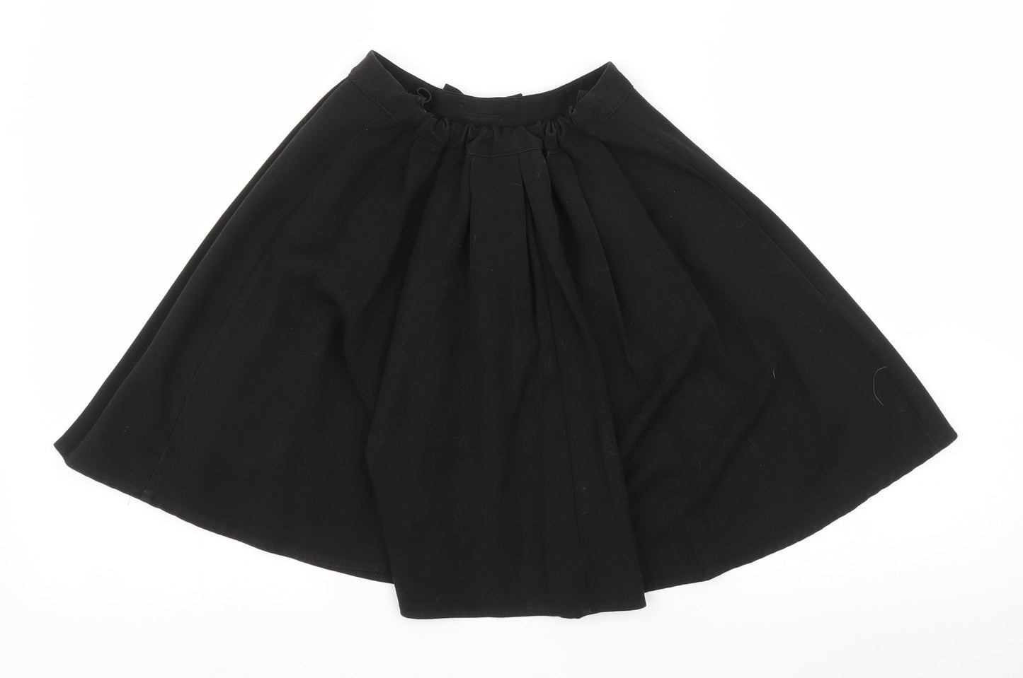 George Girls Black   Pleated Skirt Size 9 Years