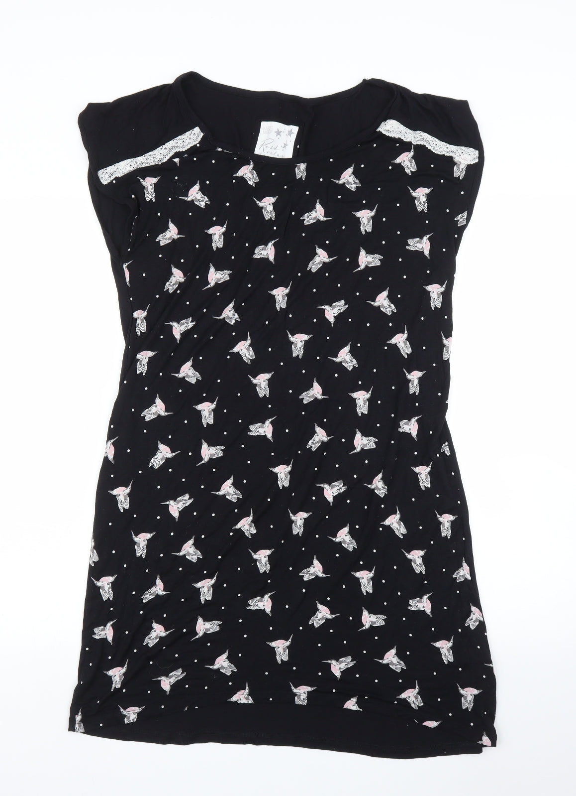 M&S Womens Black Solid  Capri Dress Size 12