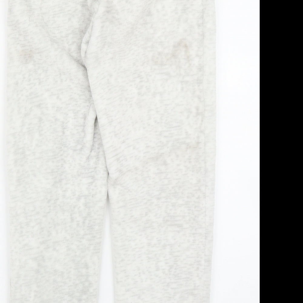 NEXT Girls Grey Animal Print  Capri Pyjama Pants Size 9 Years  - Leopard print