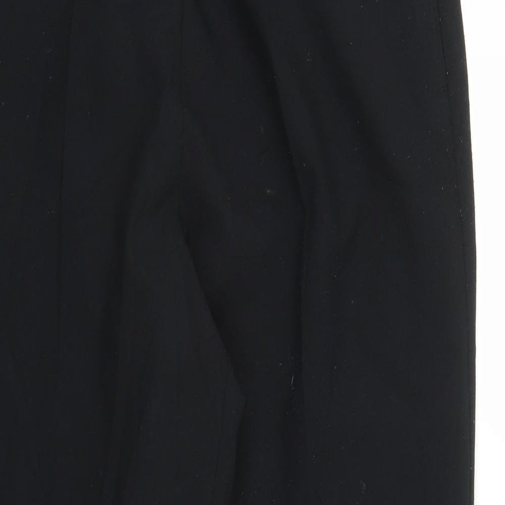 BHS Womens Black   Capri Trousers Size 12 L24 in