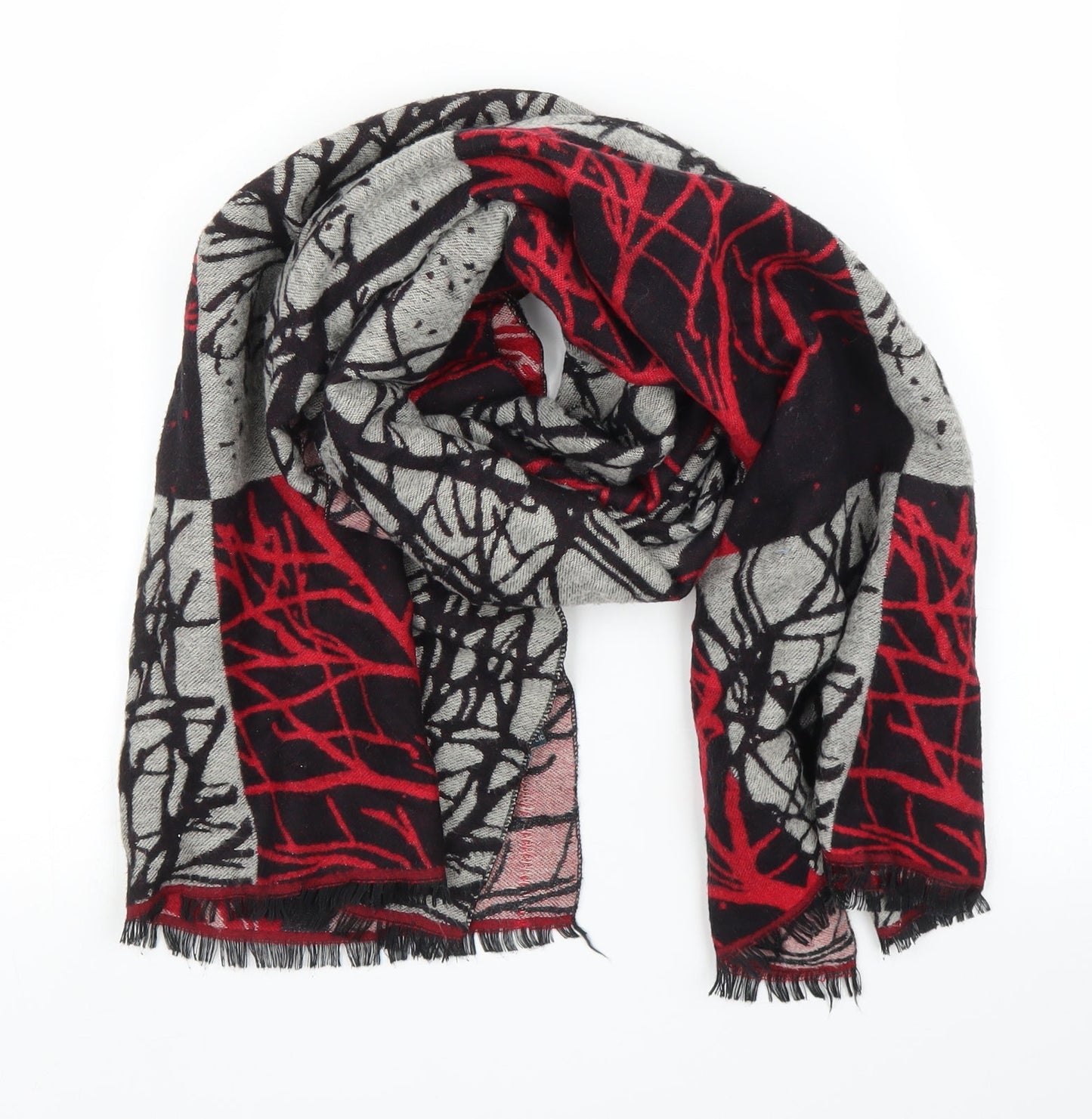 Preworn Unisex Red    Shawl/Wrap