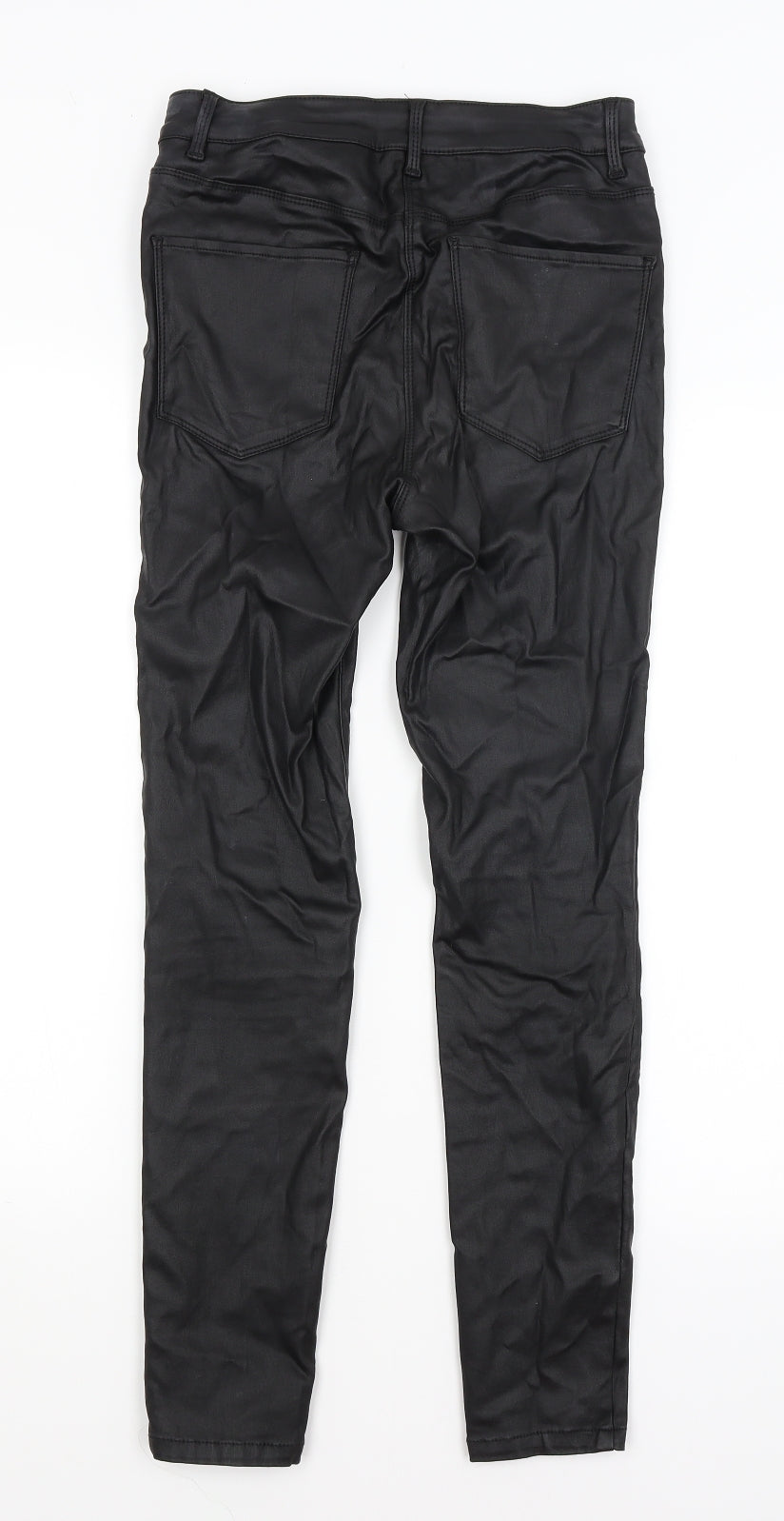 NEXT Womens Black   Trousers  Size 8 L27 in