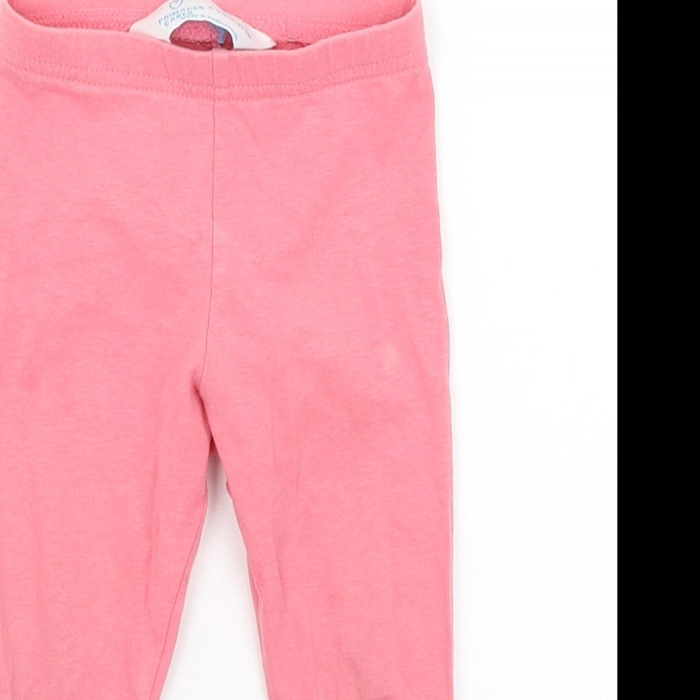 Primark Baby Pink   Capri Trousers Size 9-12 Months