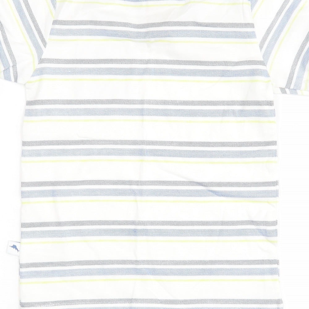 Tommy Bahama Boys Multicoloured Striped  Basic T-Shirt Size 2-3 Years
