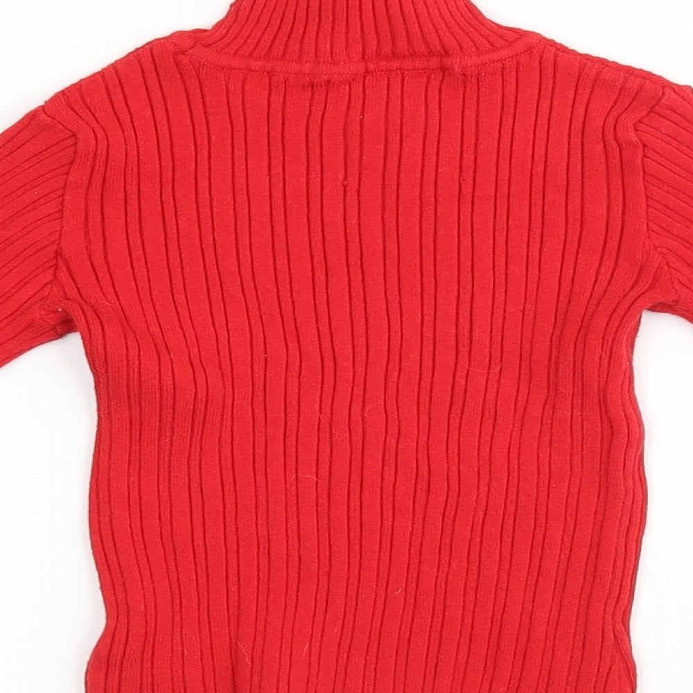 Nutmeg Girls Purple   Pullover Jumper Size 5-6 Years