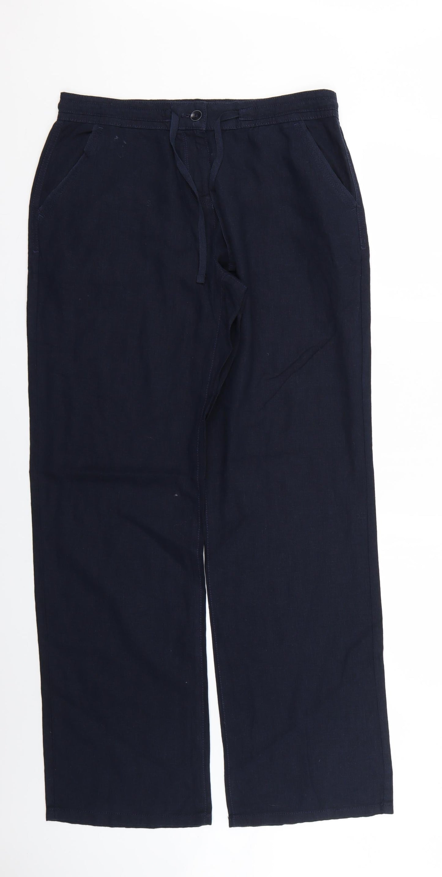 NEXT Womens Blue   Trousers  Size 12 L30 in