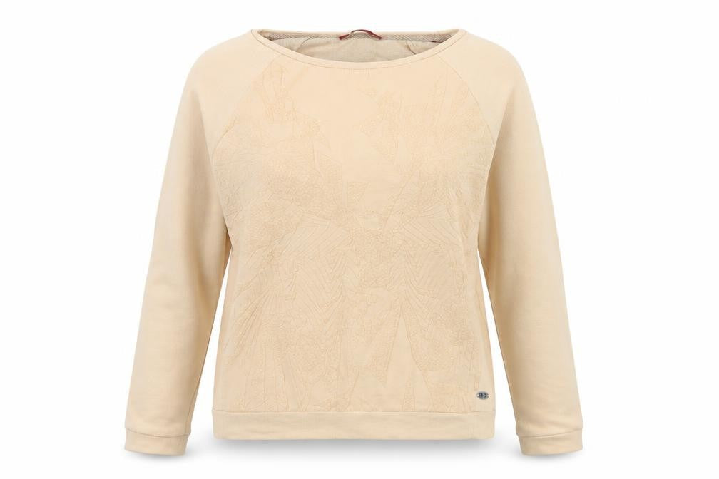 Front view of EDC women’s orange jumper, size XS
