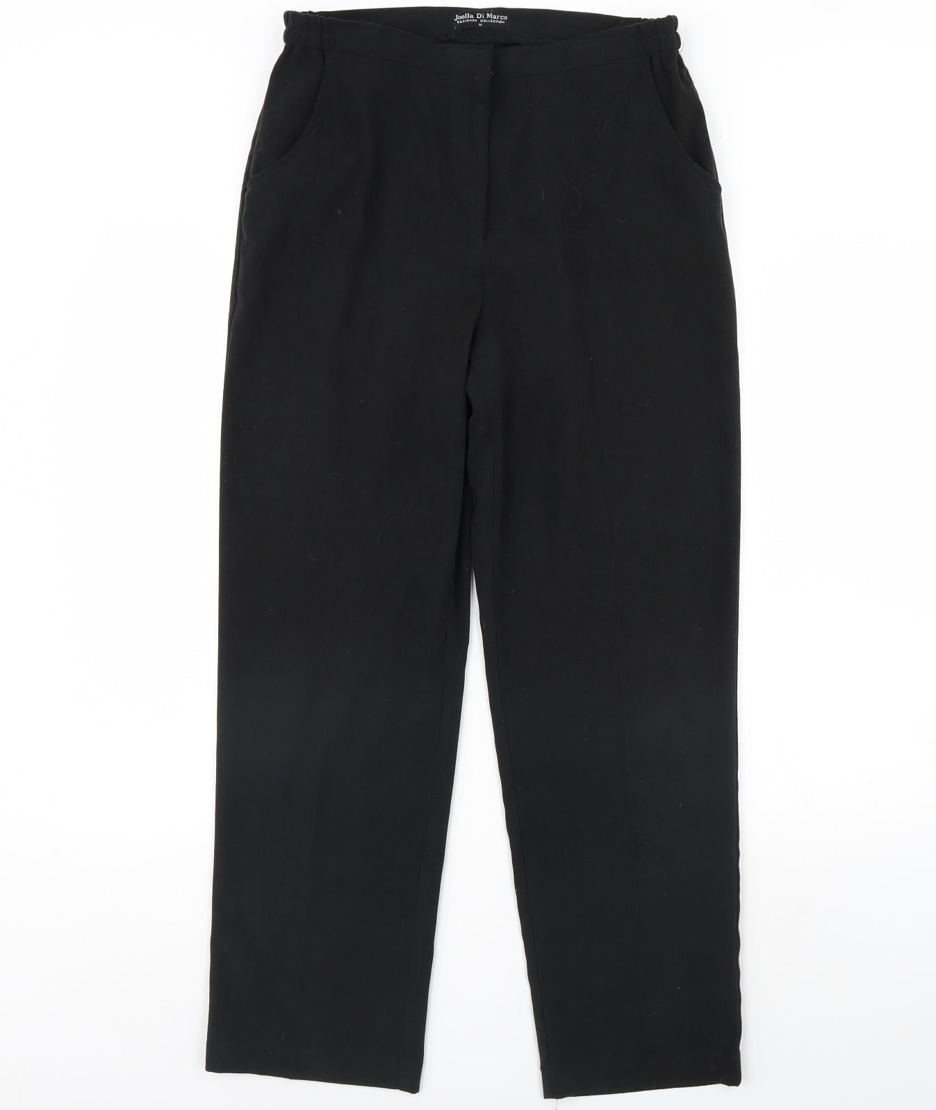 Joella Di Marco Womens Black   Trousers  Size M L30 in