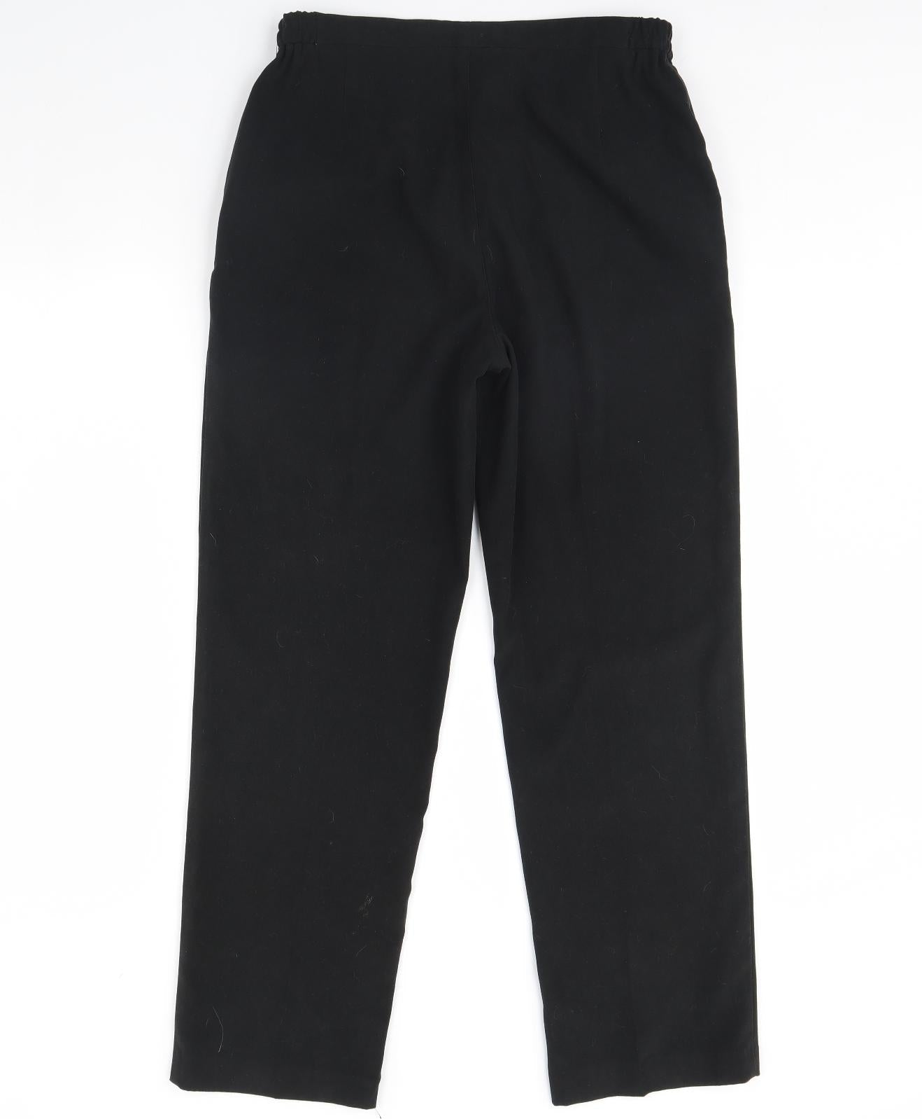 Joella Di Marco Womens Black   Trousers  Size M L30 in