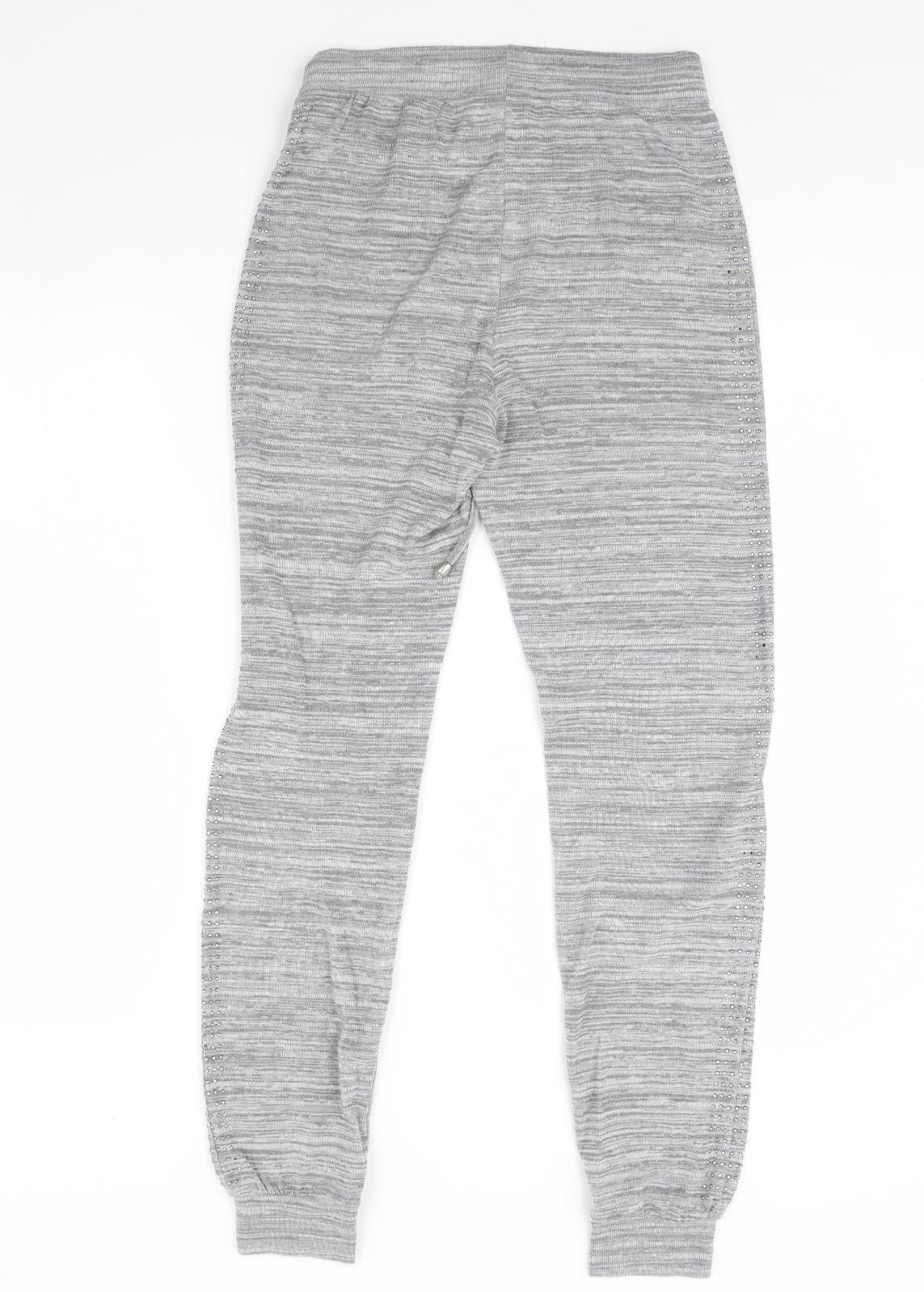 Portobello Womens Grey   Jogger Trousers Size S L29 in
