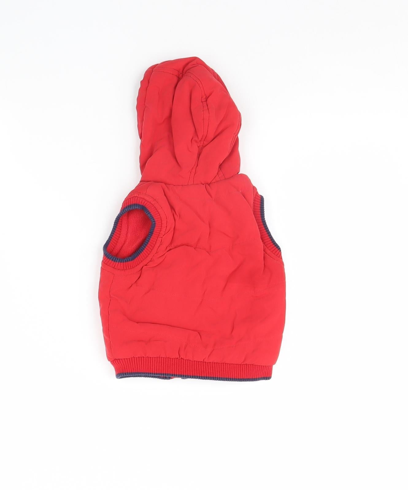 George Baby Red   Gilet Coat Size 3-6 Months  - Disney