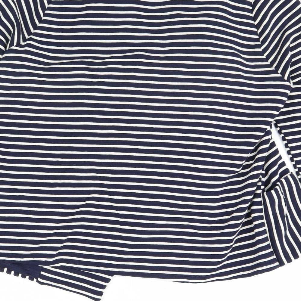 Lakeland Womens Blue Striped  Jacket  Size M