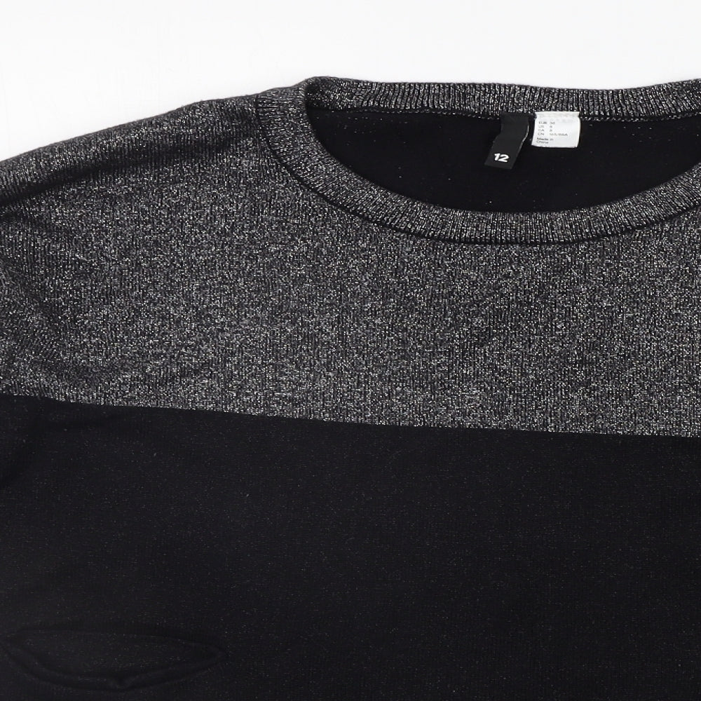 Divided Womens Grey   Pullover Jumper Size 12