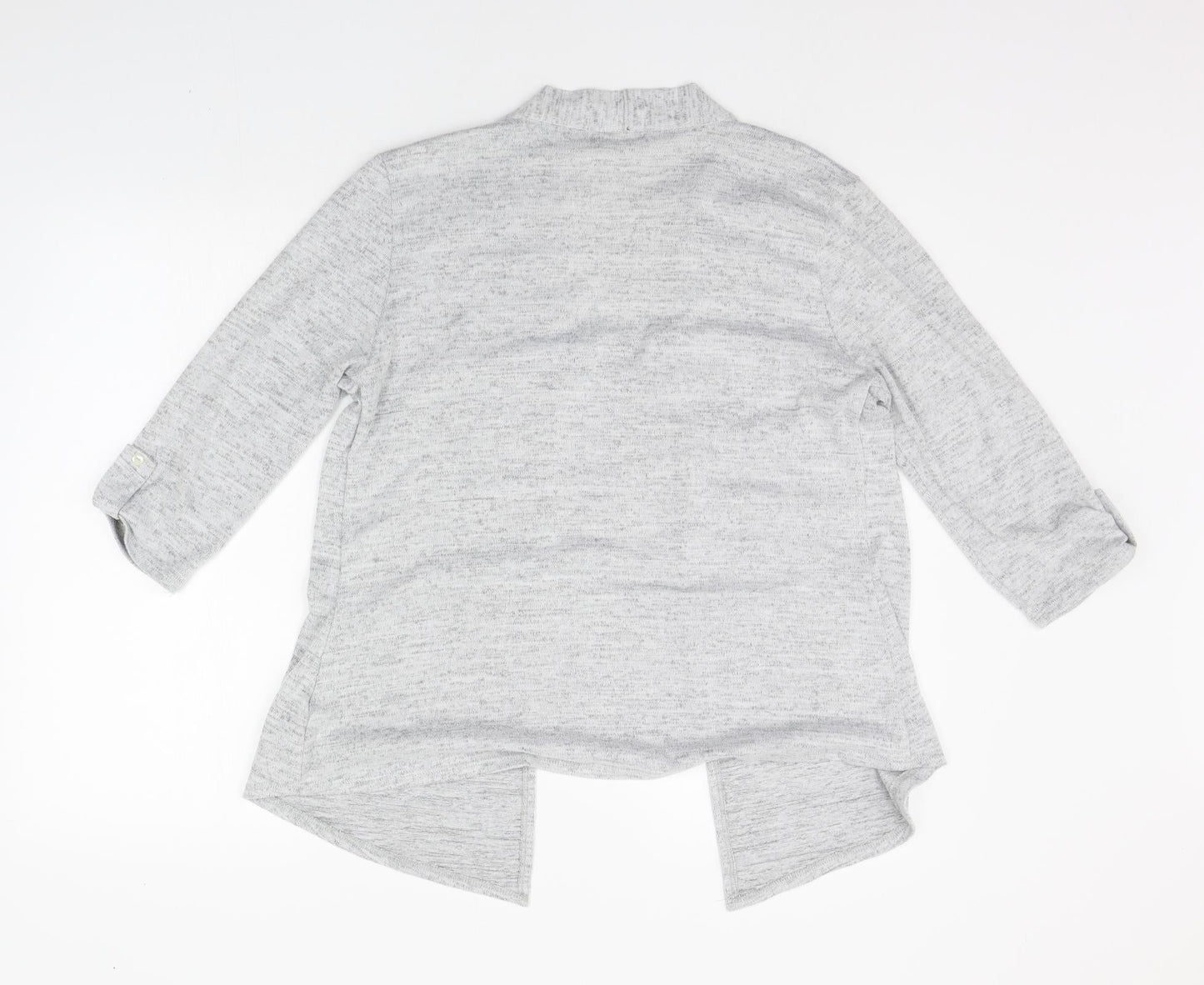ORIGINALS Womens Grey Geometric  Pullover Jumper Size 14