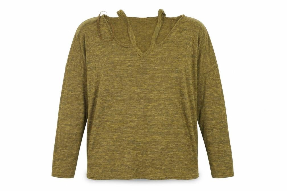 New Look Womens Yellow   Pullover Jumper Size L