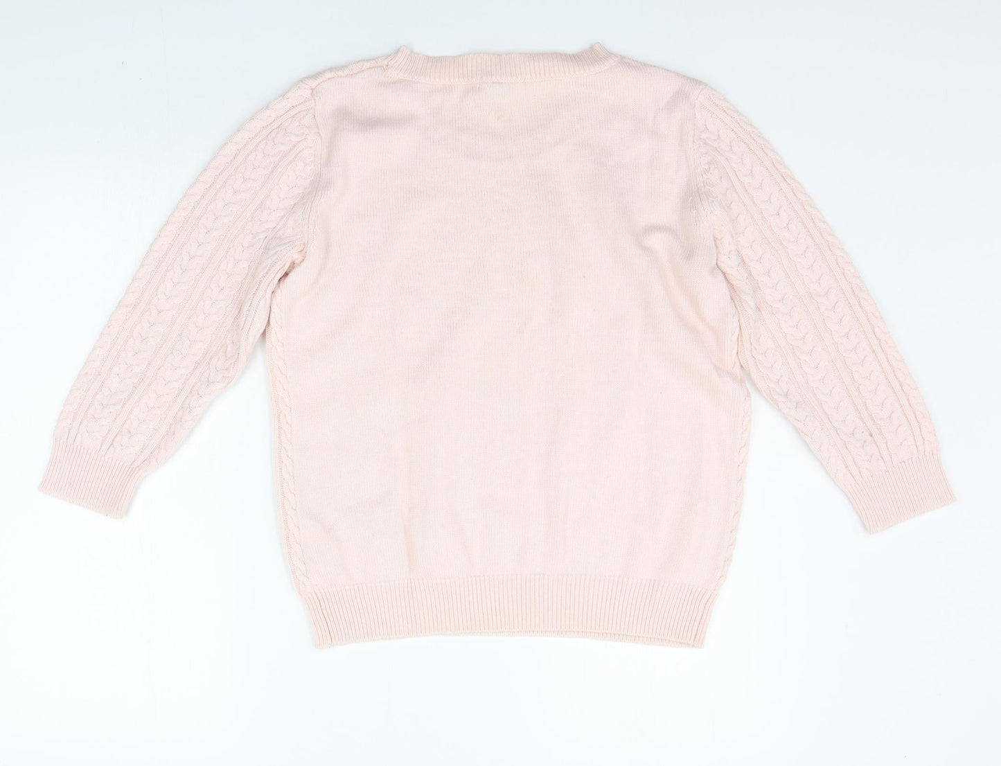 H&M Womens Pink   Pullover Jumper Size M