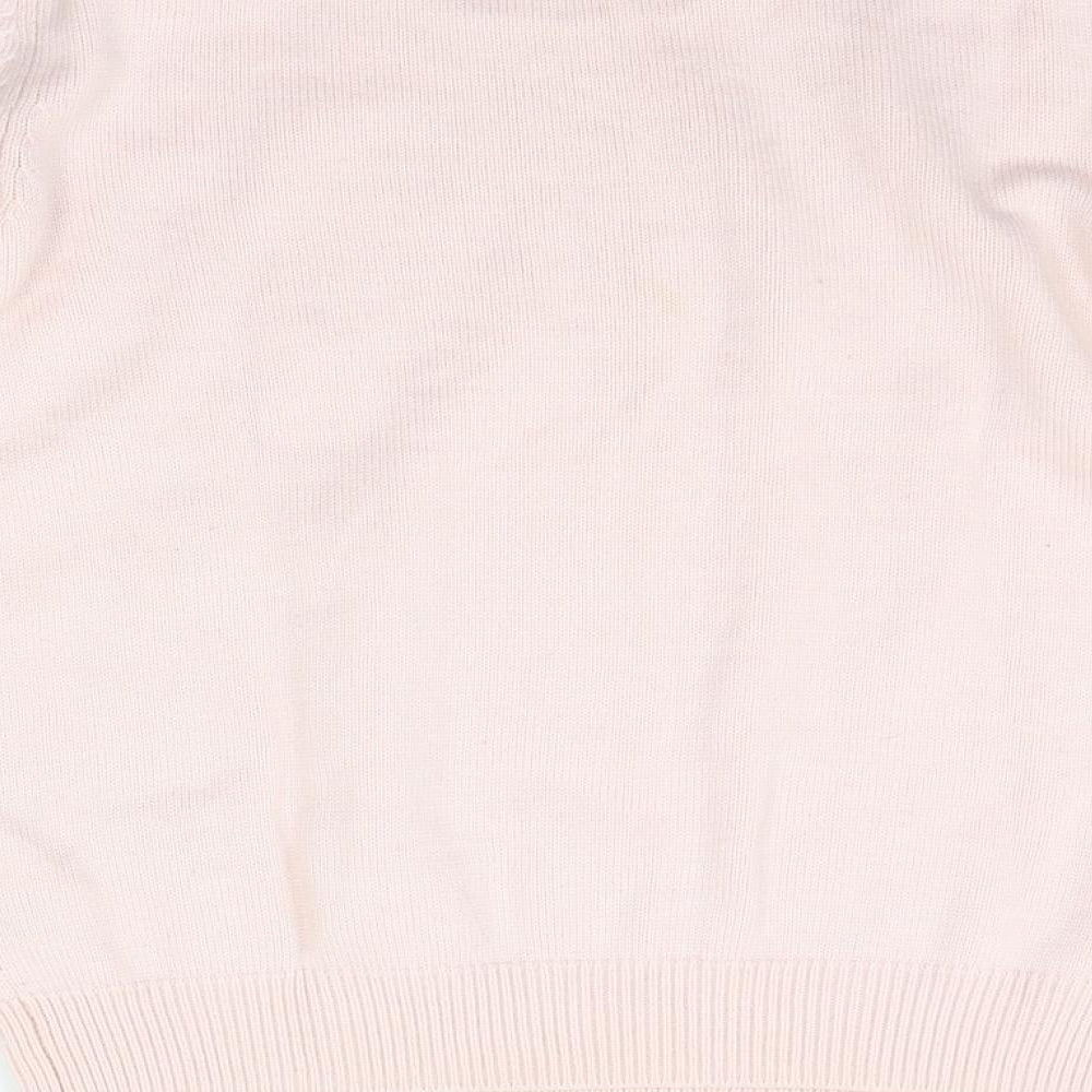 H&M Womens Pink   Pullover Jumper Size M