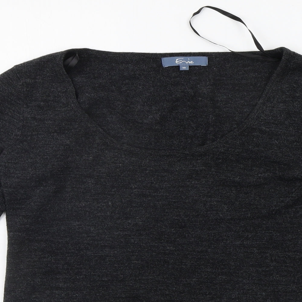 EVIE Womens Grey   Pullover Jumper Size 10