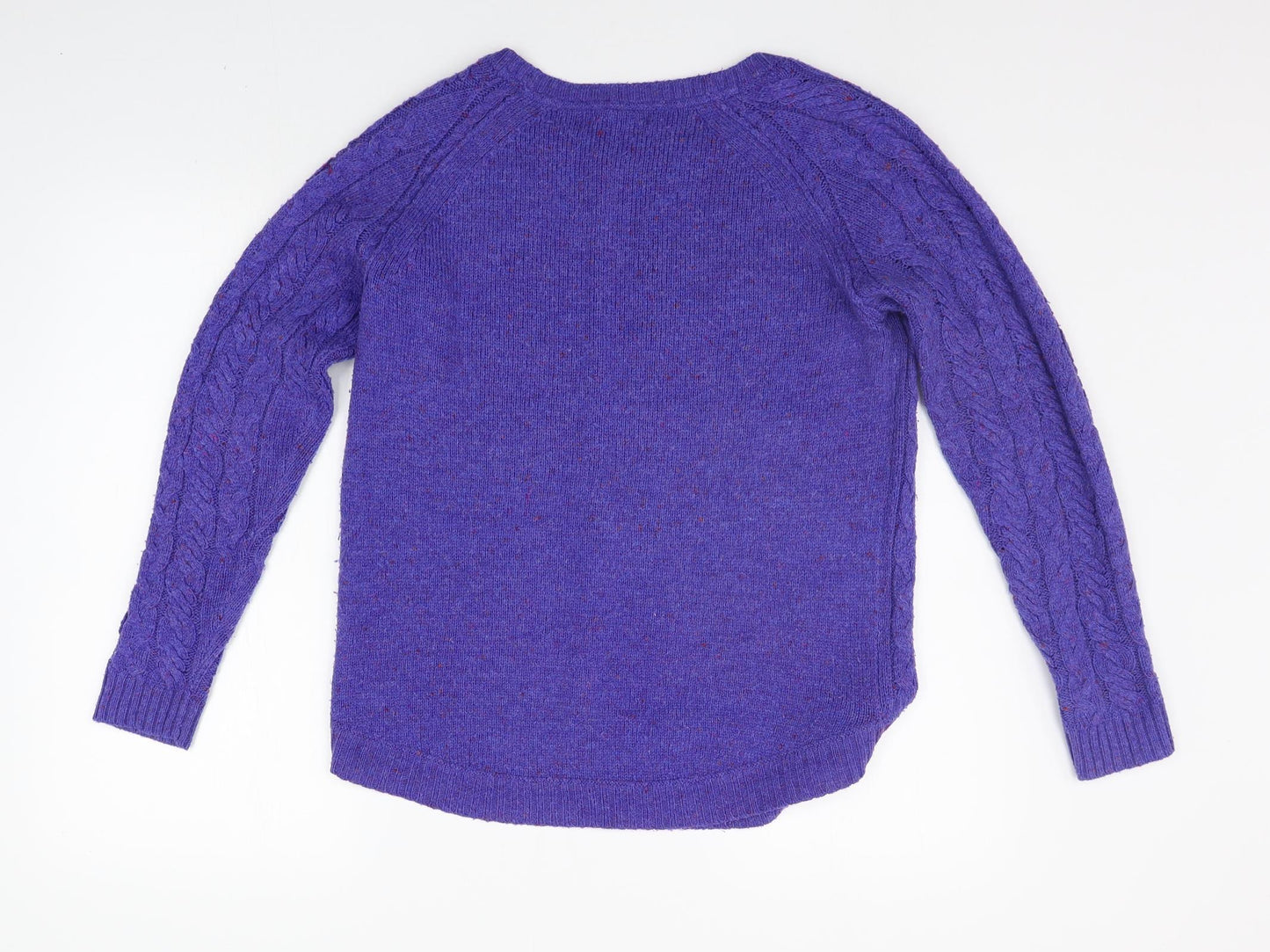 BONMARCHE Womens Purple   Pullover Jumper Size XS