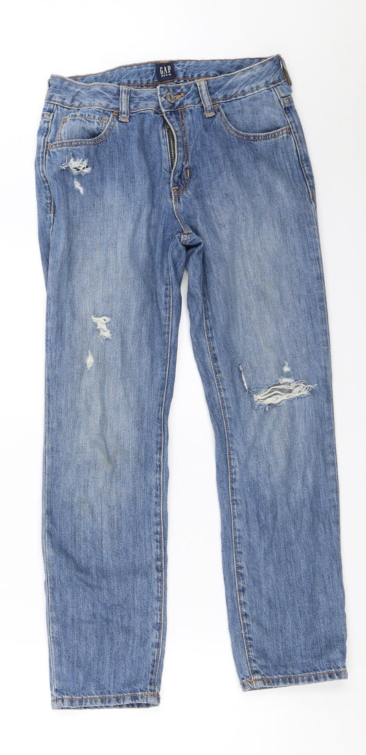 Gap Girls Blue   Straight Jeans Size 12 Years