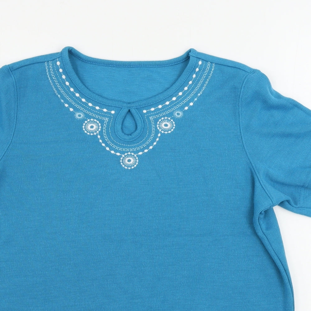 bm  Womens Blue   Pullover Jumper Size S